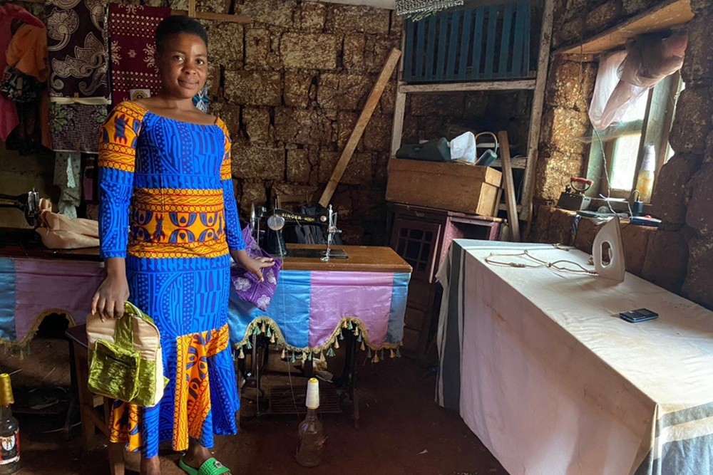 Sewing training programme - Association anang&ilema