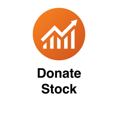 Button linked to page to donate stock