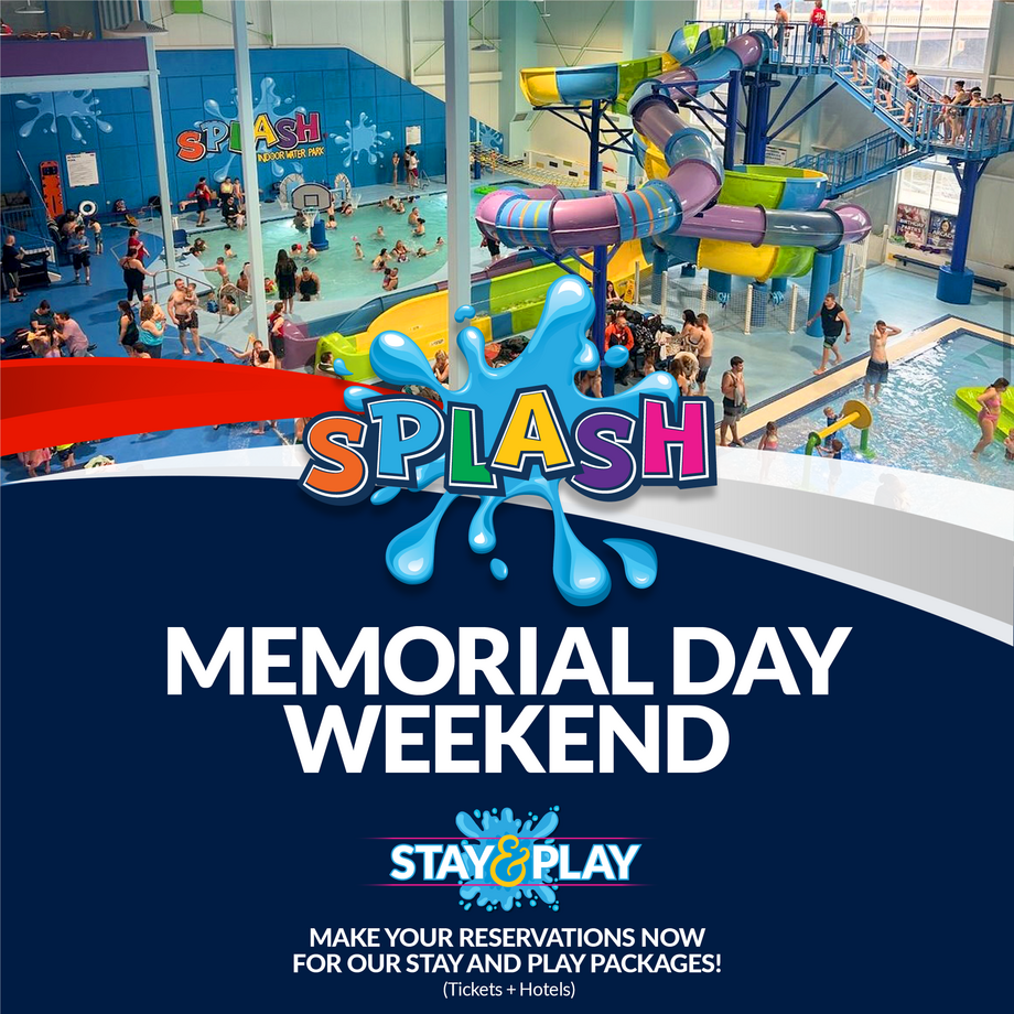 Splash Indoor Water Park Resort Oswego NY Central NY Water Park Arcade Private Parties