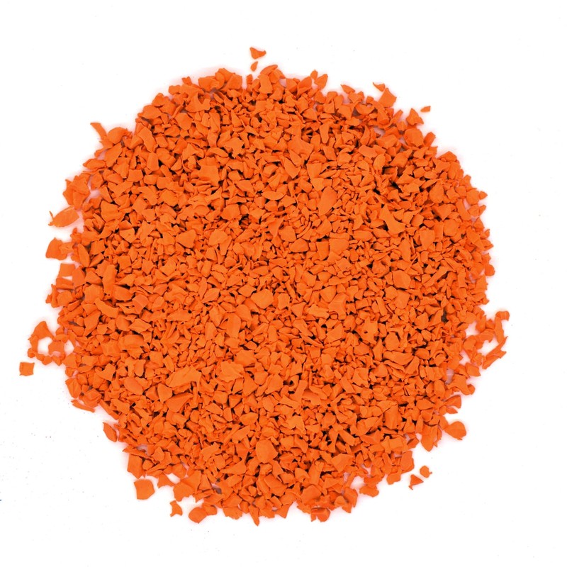 Synthetic Rubber in ORANGE