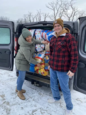 Projekt Ukraine - engagiert mit Herz - Zahnbürste und Zahnpaste