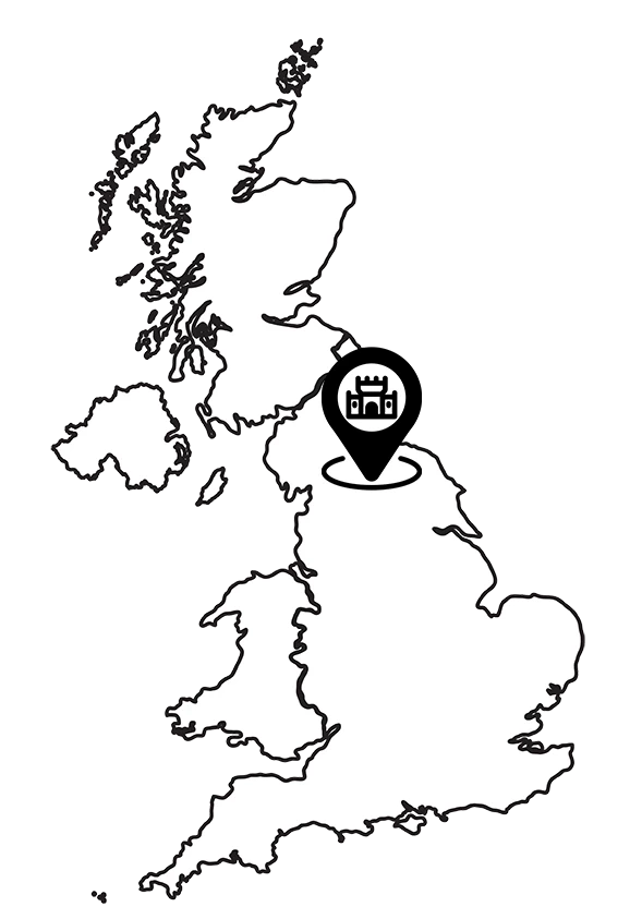 Location of BRAMBER CASTLE on a map