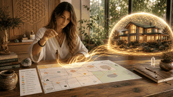 house contained within Magickal barrier