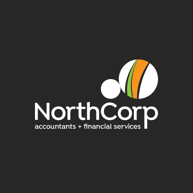 Brand design for NorthCorp Accountants in Port Macquarie and surrounding areas.