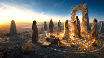 Picture of sacred ceremony