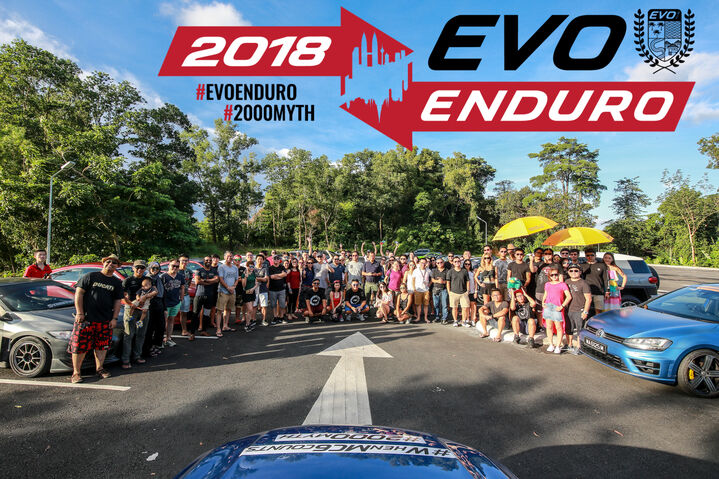 2017 Evo Enduro Malaysia drive to Thailand