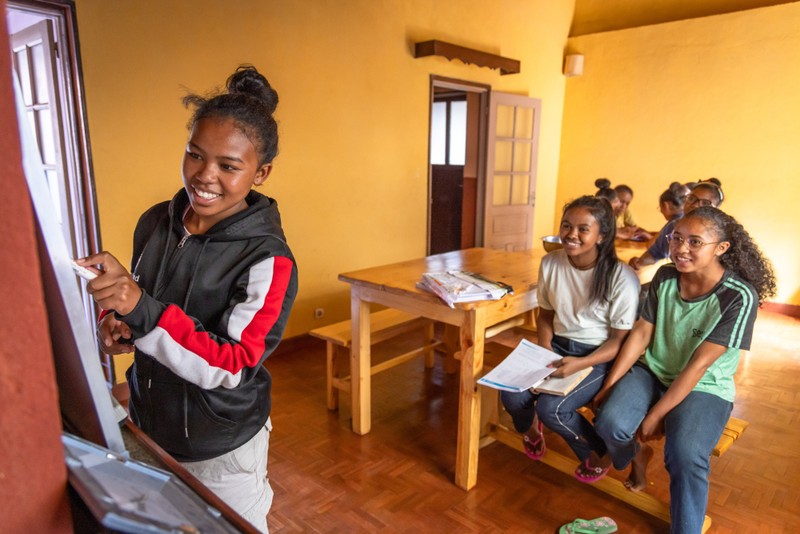 Madagaskar – Verein Kafeala - Lerngruppe