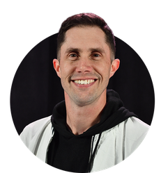 Picture, and link to bio, of Mosaic Church staff, Ben Larsen