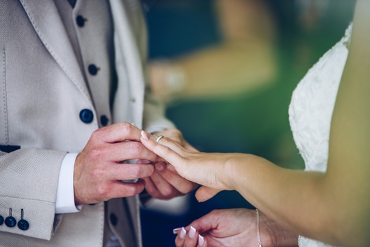 wedding rings at Llanerch vineyard