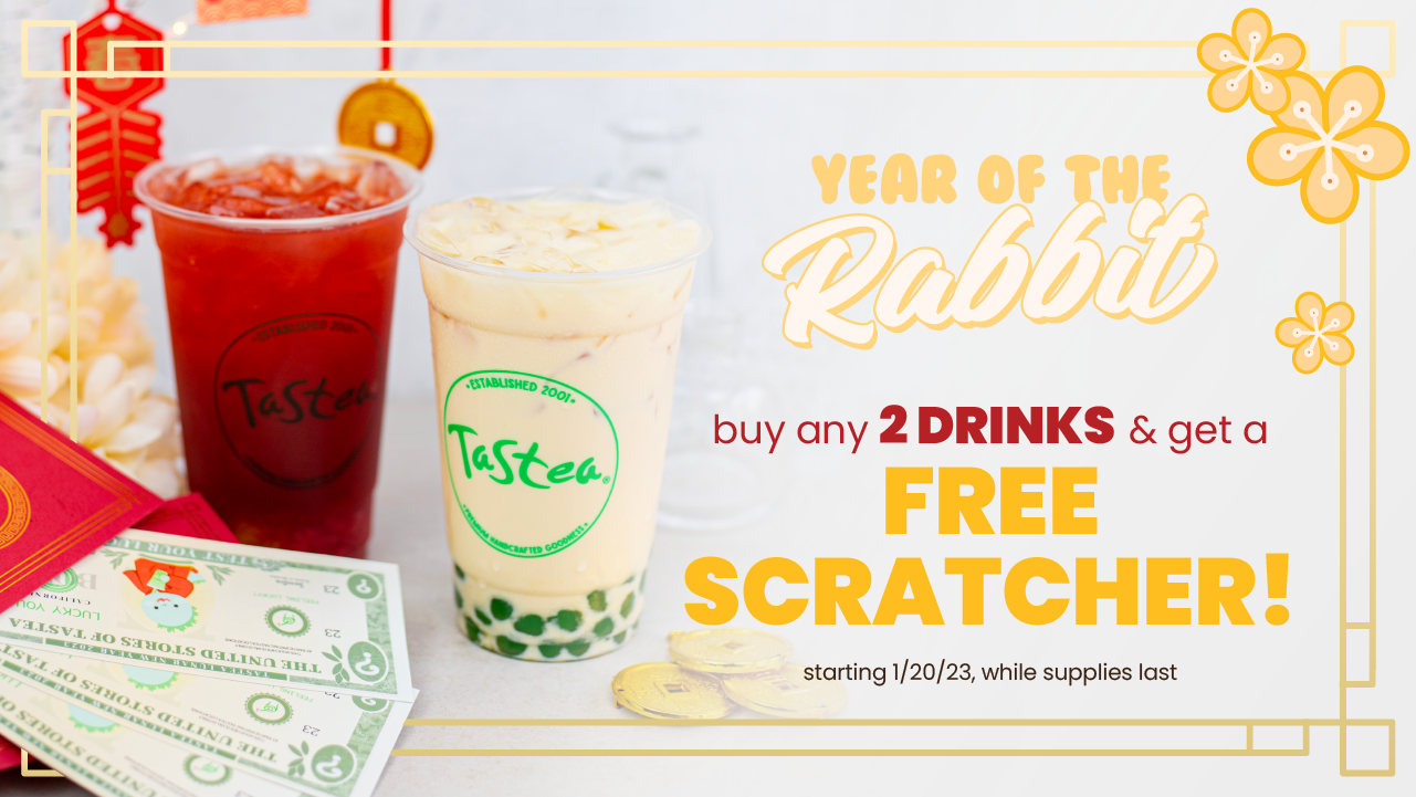 Celebrate the Year of the Rabbit at Tastea! 🐰 - Tastea Blog