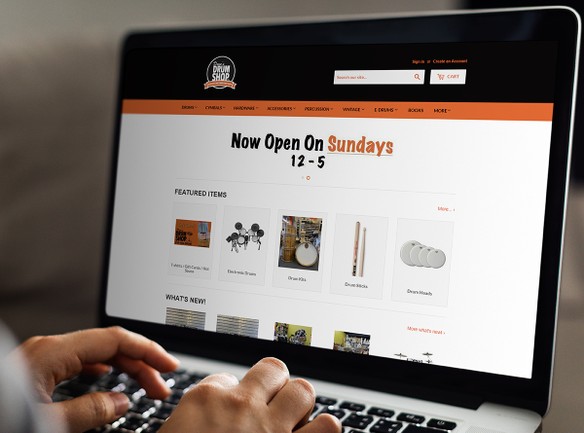 Website mockups of event and photo booth rental company VVC Photobooth Ventures.