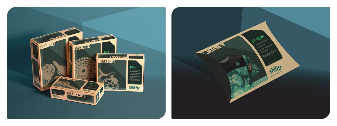Triia branded collateral, clothing tag, t-shirt, app homescreen