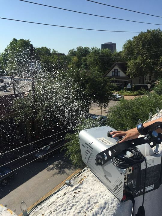 Dallas Snow Making Machine Party Rentals and Artificial Snow For Snow Party