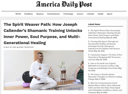This picture shows the title and picture of the article posted in America Daily Post 23rd of May 2025.
