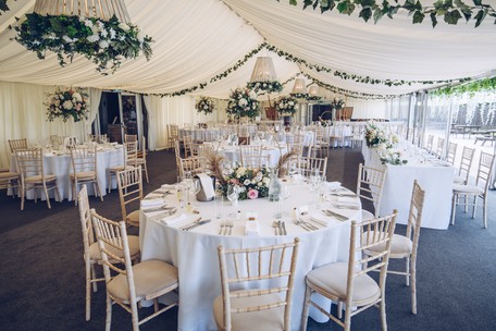 Llanerch vinyard wedding marquee wedding photographer by Karl Baker 