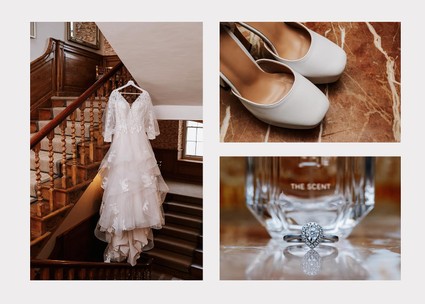 Wedding detailss at Gileston Manor in the vale of Glamorgan