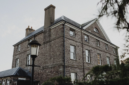 A photo of Peterstone court wedding venue, Brecon, South Wales