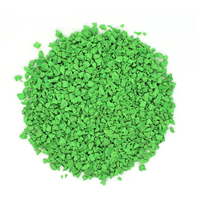 Synthetic Rubber in APPLE GREEN