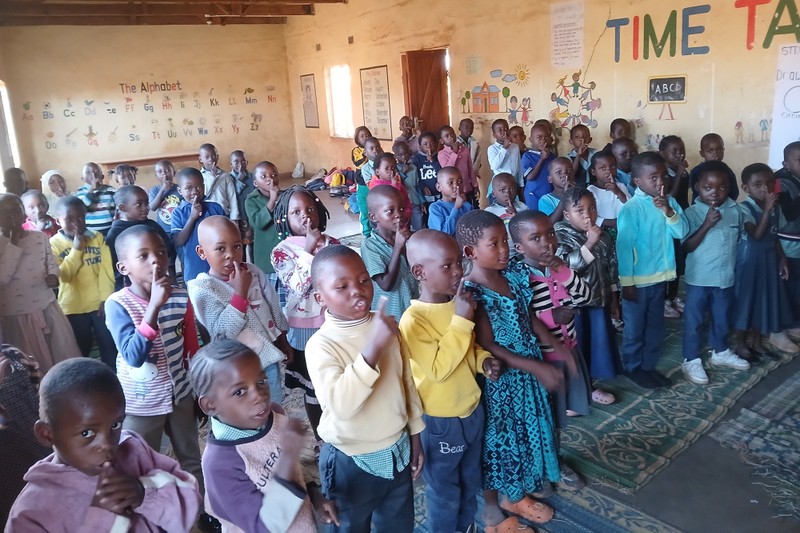 Malawi – Zikomo Foundation - Schulzimmer