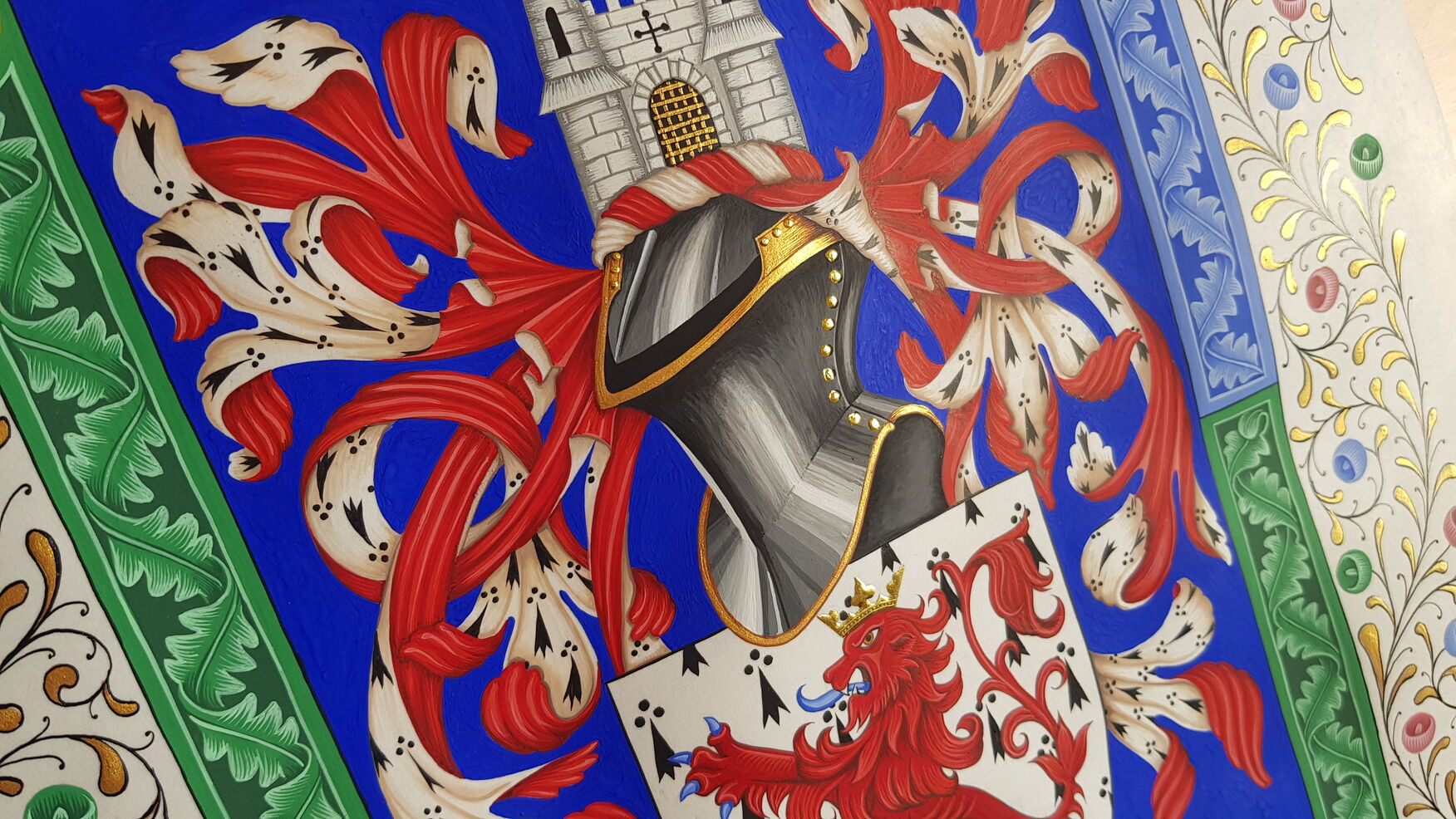 The Arms of the Turbeville Family