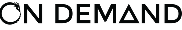 Black on demand Logo