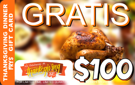 THANKSGIVING GIFTCARD FOODCITY 