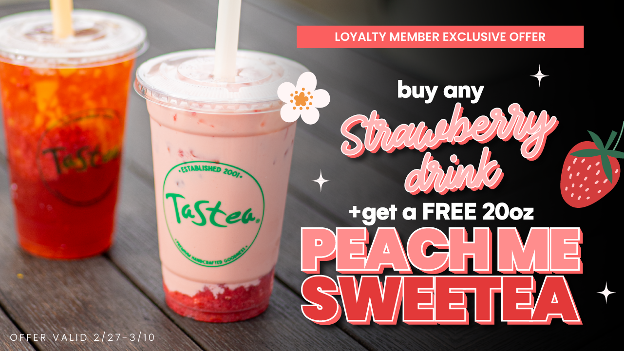 It's National Strawberry Day at Tastea!🍓 Tastea Blog
