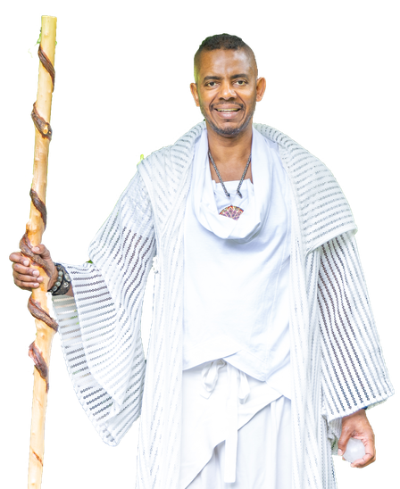 Picture of Joseph with his hands out