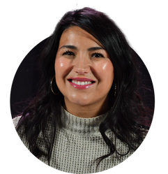 Picture, and link to bio, of Mosaic Church staff, Marrisa Sanchez