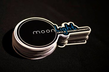 Moonlight car magnet
