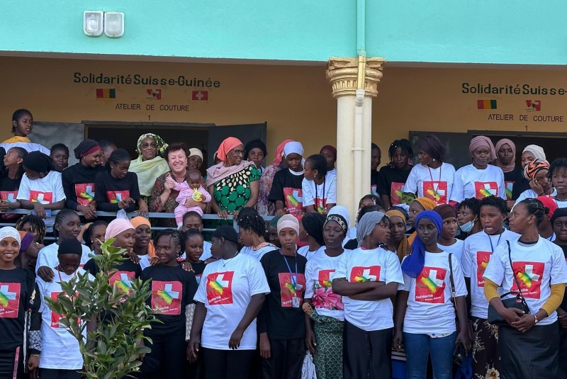 Guinea - Solidarité Suisse-Guinée - CFAM_Apprenantes_Groupe