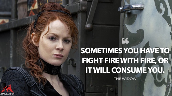 Fire widow