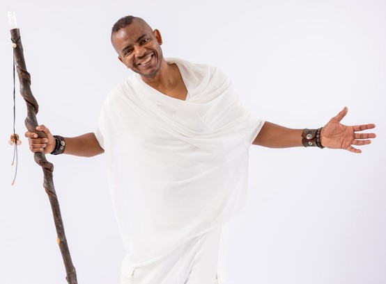 picture of Joseph Callender playing a drum