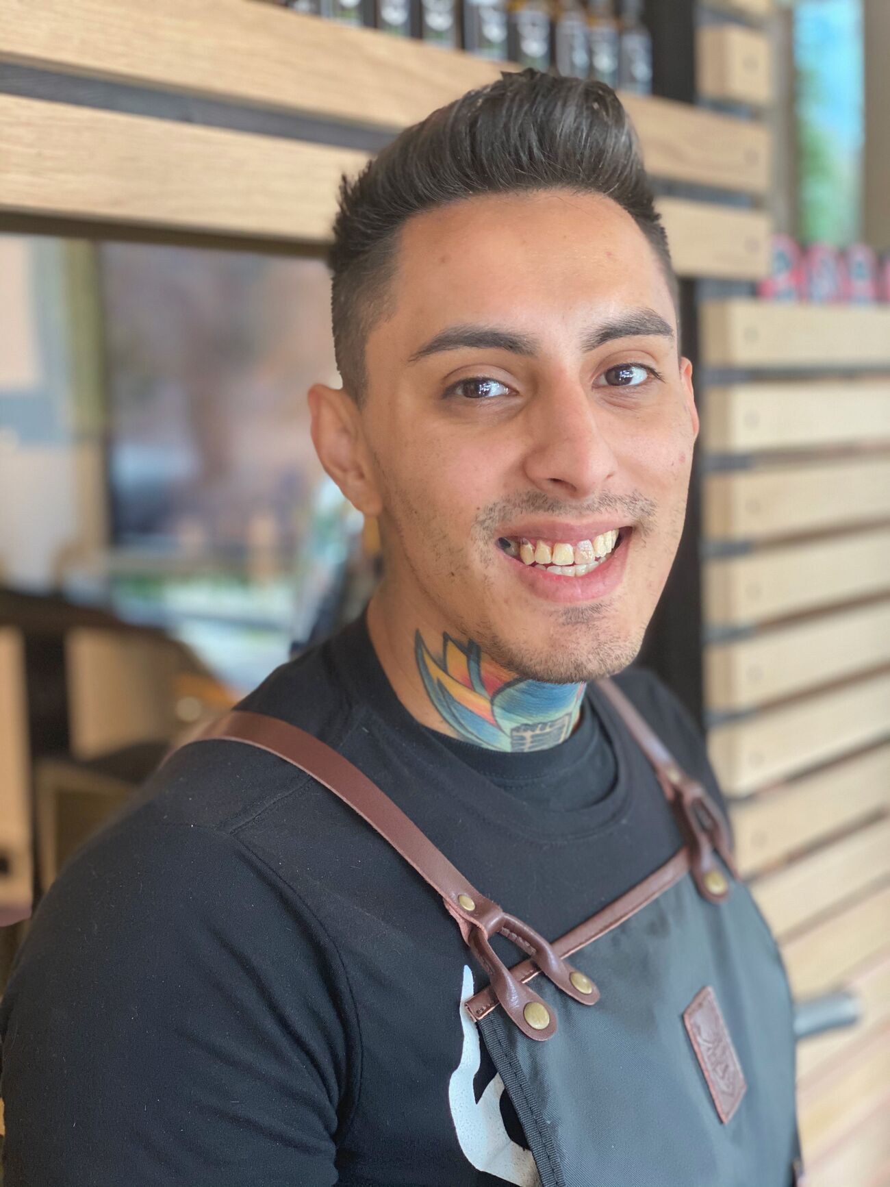 Barber Derrick at Buck and Beard the Best Barber Shop in Fort