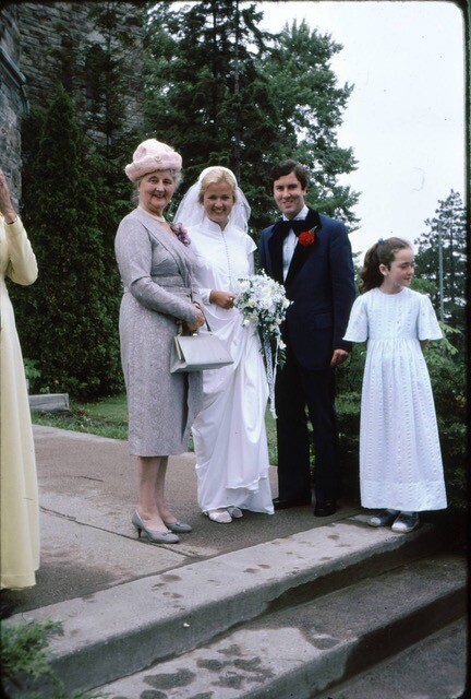 Granny Kielland, Lissa and Joe  Wedding
