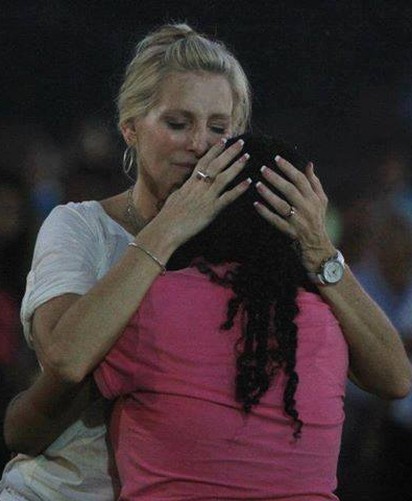 Meeting of two colleagues