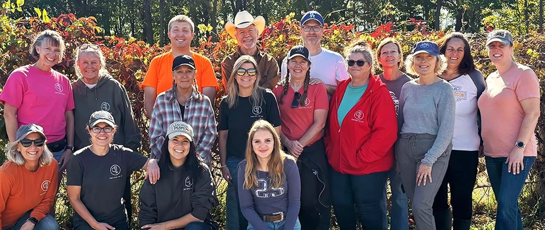 Dedicated member volunteers who work together to take care of the horses.
