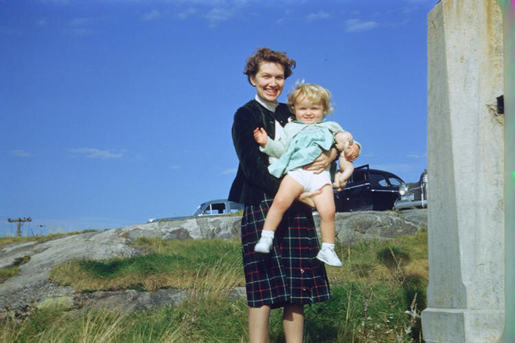 Mom and Sandy