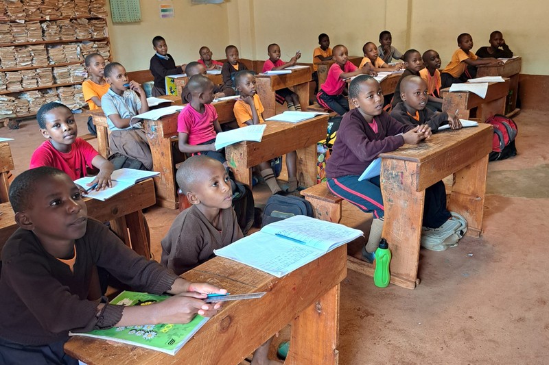 Kenyan Children Help - Unterricht Primarschule