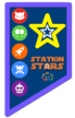 Station Stars transparent