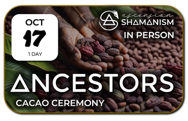 Advert badge for Ancestors Cacao Ceremony