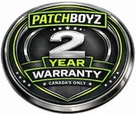 badge for our 2 year warranty on all fittes vents installations in ontario