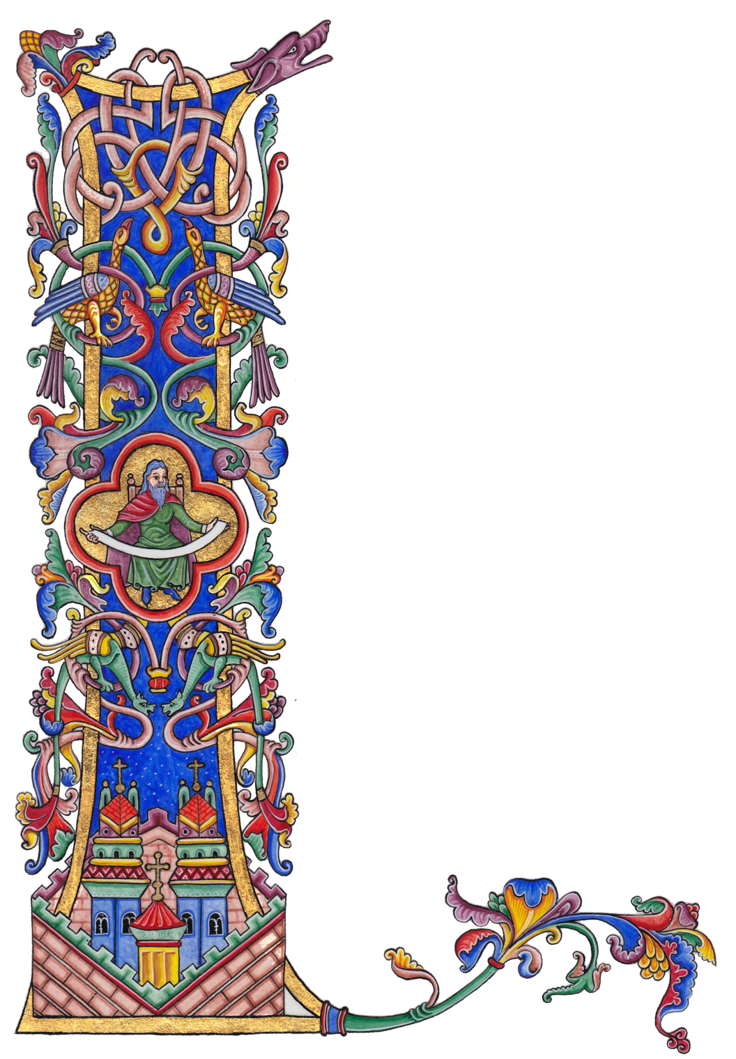 Illuminated letters