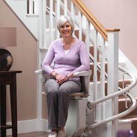 Bruno Curved Stairlift