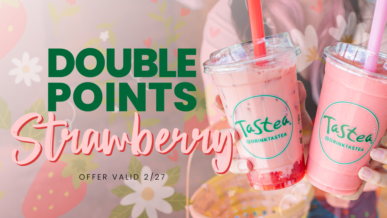 Spend National Strawberry Day at Tastea 🍓 - Tastea Blog