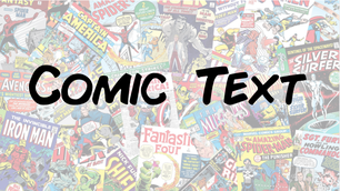 Comic Text