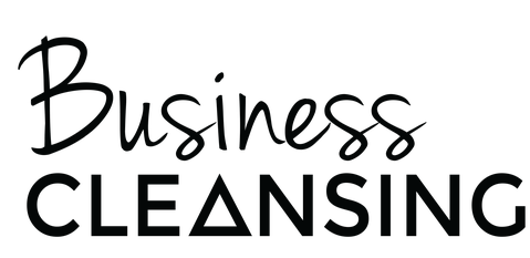 Business Cleanse Logo in White