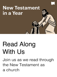 Click to join us as we read through the New Testament together