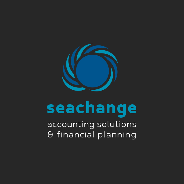 Brand design for Seachange Accounting Solutions & Financial Planning in Port Macquarie.