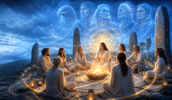 Picture of sacred ceremony